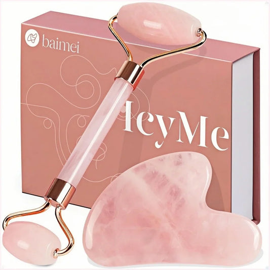 Cooling Jade Roller & Gua Sha Set